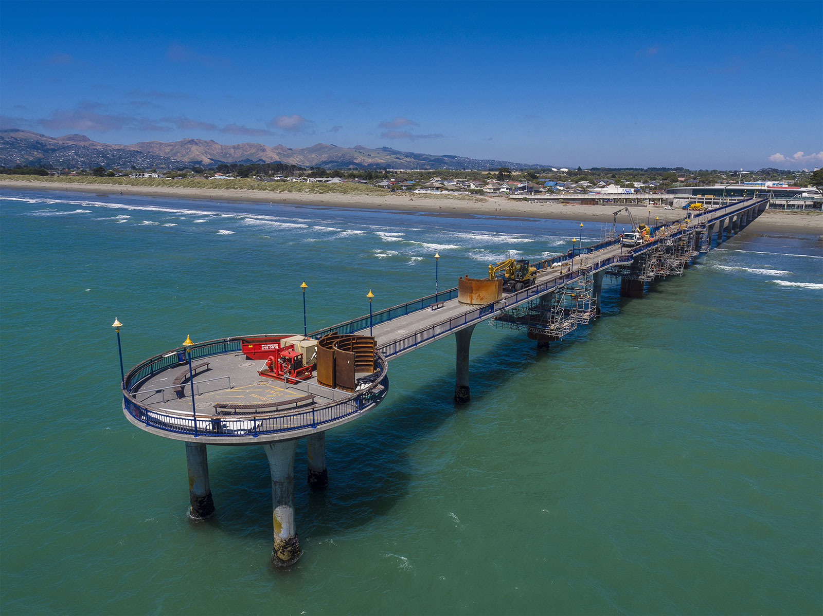 New Brighton Pier Earthquake Repairs